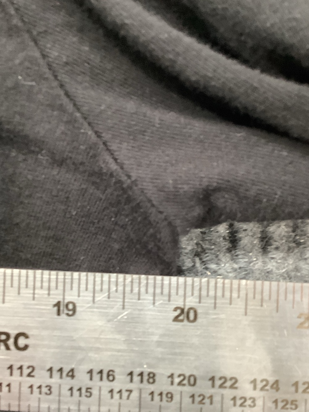 Tommy Hilfiger Black Long Sleeve Tee with Tricolor Logo - Picture 2 of 4